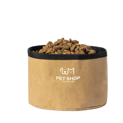 Bowl plegable de papel reciclado 1,3 l personalizable