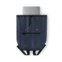 Mochila urbana de RPET Budley 300D hebillas metálicas de poliéster 300D RPET, detalle 2