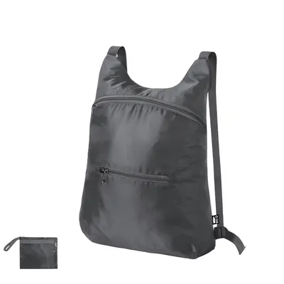 Mochila plegable de RPET Brocky 210D personalizable