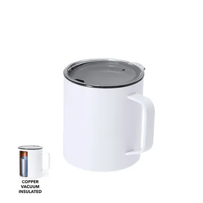 Taza térmica acero 420 ml aislamiento al vacío personalizable