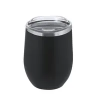 Vaso térmico de acero Bobby 350 ml doble pared de acero inox, vista lateral