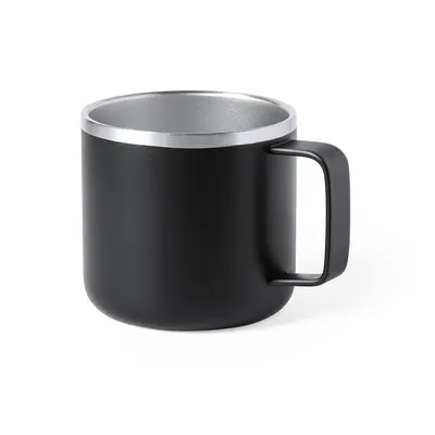 Taza de acero Shirley doble pared 350 ml bicolor personalizable