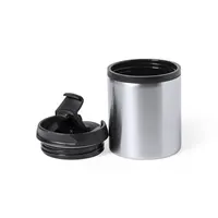 Vaso térmico de acero Zirgul 160 ml de acero inox, vista lateral