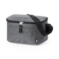 Nevera de RPET Elendil 600D melange 5 l con aluminio de poliéster 600D RPET/ aluminio, vista lateral