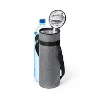 Nevera de RPET Tukam 300D para botellas de hasta 1,5 l de poliéster 300D RPET/ aluminio, vista lateral