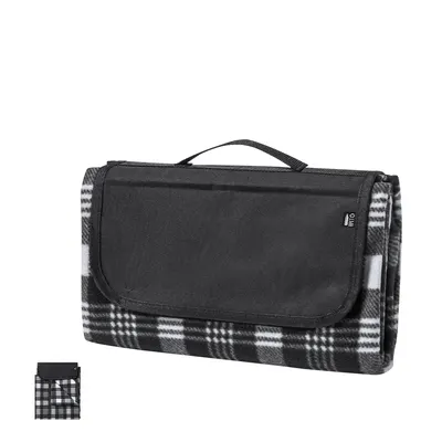 Manta de picnic RPET 120 × 150 cm tartán personalizable