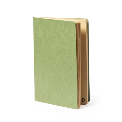 Libreta A5 cartón reciclado tapas blandas personalizable