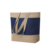 Bolsa de yute y algodón Raxnal laminados 300 g de yute laminado/ algodón laminado 300 g/ m2, vista frontal