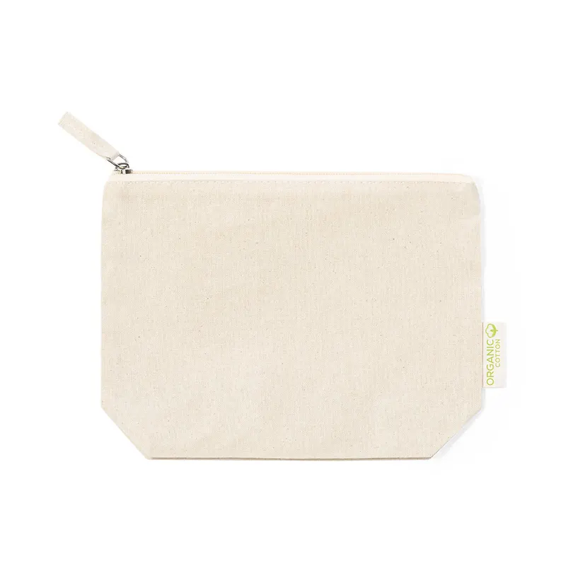 Neceser de algodón orgánico Boyan 175 g natural en natural de algodón orgánico 180 g/ m2, vista frontal