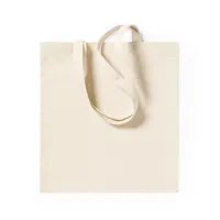 Bolsa de algodón Trendik 240 g natural asas 70 cm de algodón 240 g/ m2, vista lateral