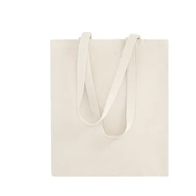 Bolsa de algodón Trendik 240 g natural asas 70 cm personalizable
