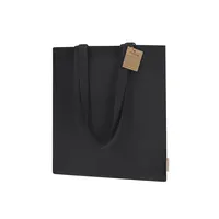 Bolsa de algodón orgánico Klimbou 140 g asas largas de algodón orgánico 140 g/ m2, detalle 1