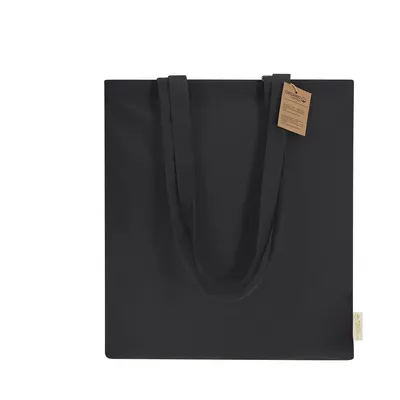 Bolsa de algodón orgánico Klimbou 140 g asas largas personalizable