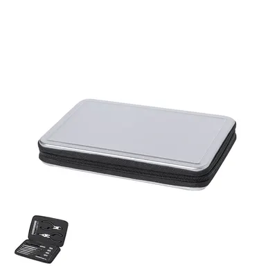 Set Ambery de 25 herramientas en estuche de aluminio personalizable