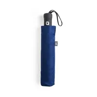 Paraguas plegable de RPET Nereus Ø 100 cm reflectante de pongee 190T RPET, detalle 3