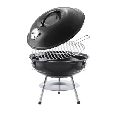 Barbacoa de acero al carbono con tapa personalizable