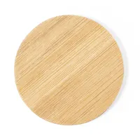 Espejo de bambú Arendel 1x de bambú, detalle 1