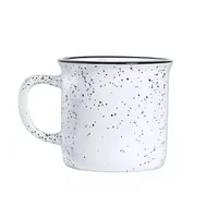 Taza de cerámica Lanay vintage 350 ml moteada de cerámica, vista lateral