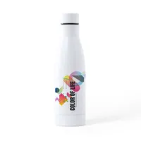Bidón de acero Crafor 700 ml para sublimación de acero inox, vista lateral