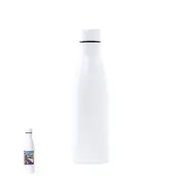 Bidón de acero Crafor 700 ml para sublimación de acero inox, vista frontal