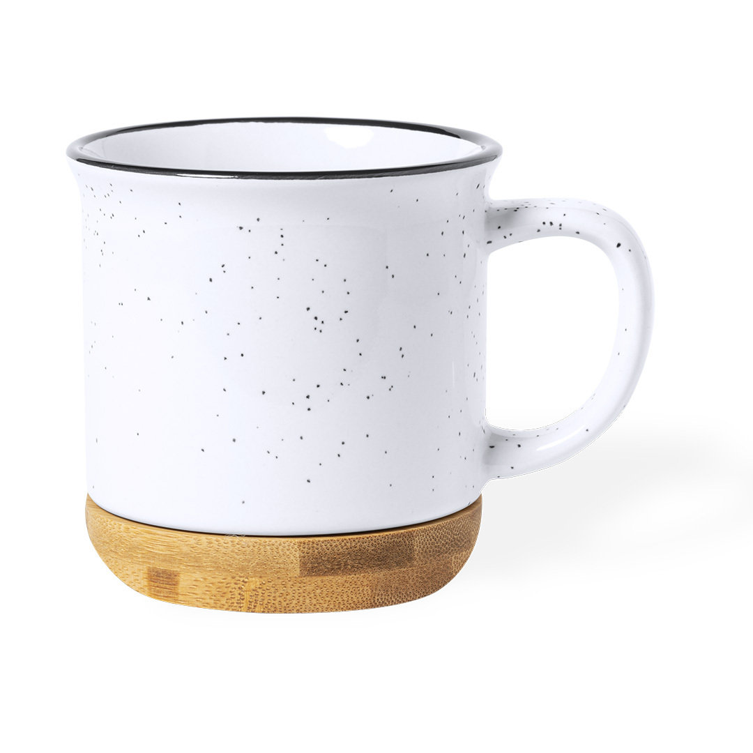 Taza Larray en color blanco