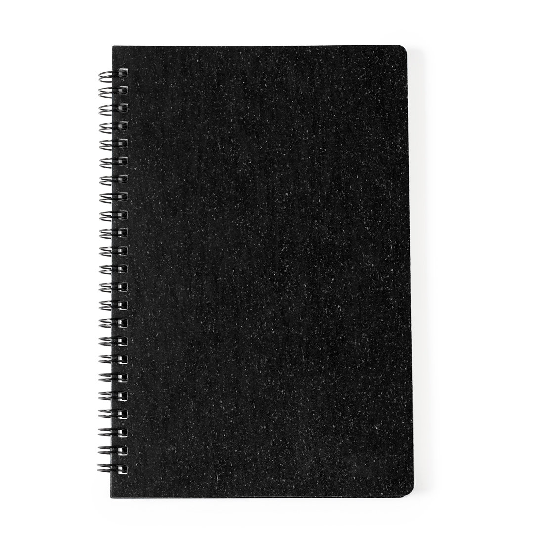 Libreta Roshan en color negro