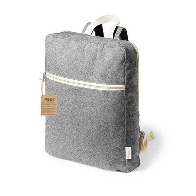 Mochila de algodón reciclado Nidoran 275 g personalizable