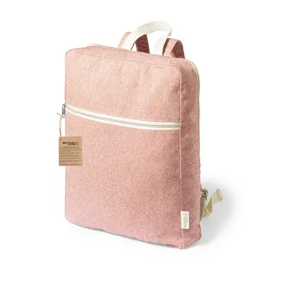 Mochila de algodón reciclado Nidoran 275 g personalizable