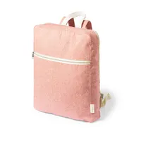 Mochila de algodón reciclado Nidoran 275 g de algodón reciclado 280 g/ m2, vista lateral