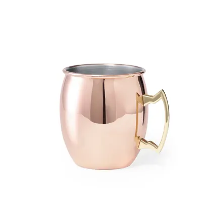 Taza de acero Keynes 500 ml exterior cobre asa innovadora personalizable