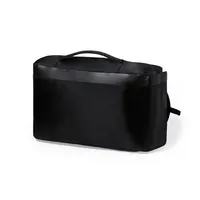 Mochila solapa de polipiel Sleiter portátil 17 pulgadas de poliéster 300D/ PU, detalle 1