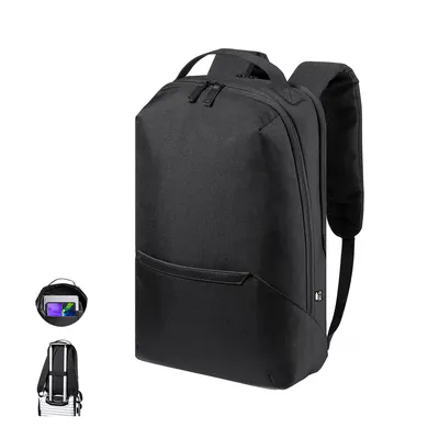 Mochila de RPET Elanis 600D antirrobo portátil 15 pulgadas personalizable