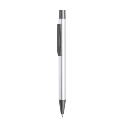 Bolígrafo de aluminio reciclado Brincio pulsador gun personalizable