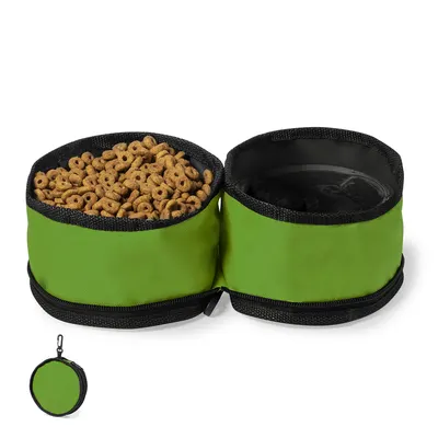 Bowl portátil de dos compartimentos de RPET personalizable