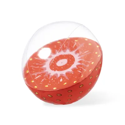 Balón de playa hinchable con diseño de fruta personalizable
