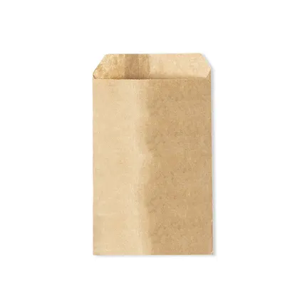 Bolsa kraft reciclado 15 × 23 cm con solapa personalizable