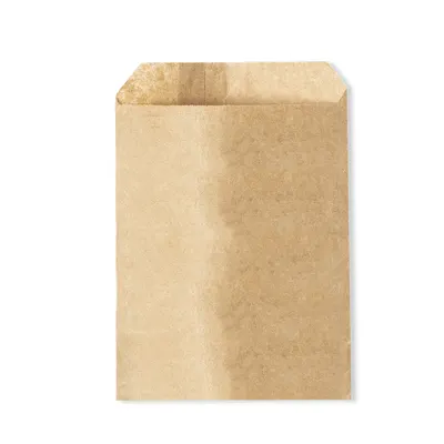 Bolsa de kraft reciclado Quimod 50 g 25 × 32 cm con solapa personalizable