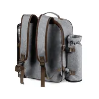 Mochila nevera de picnic Seyman para 4 con complementos de poliéster RPET/ PEVA, detalle 1