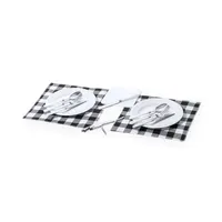 Set de picnic Tilken para 2 con funda de RPET de poliéster 600D RPET, vista lateral