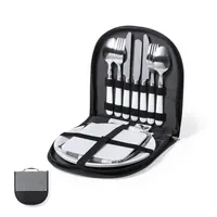 Set de picnic Tilken para 2 con funda de RPET de poliéster 600D RPET, vista frontal