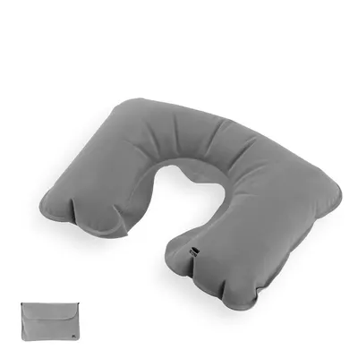 Almohada de viaje inflable de RPET personalizable