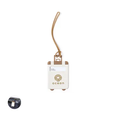Identificador de maleta de caña de trigo Cliffer personalizable