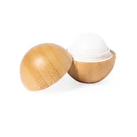 Bálsamo labial roll-on vainilla SPF15 bambú Bowok de bambú, vista lateral