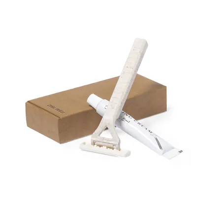 Set de afeitado Shaving con cuchilla y gel personalizable