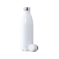 Botella térmica de acero Varn 500 ml para sublimación de acero inox, vista lateral