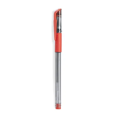 Bolígrafo tinta gel transparente Ricen personalizable