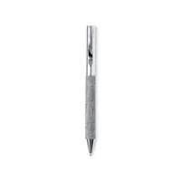Bolígrafo de metal Higolf recubierto de RPET con estuche de poliéster RPET/ metal, detalle 1