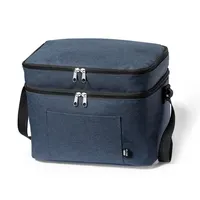 Nevera de RPET Teindor 600D 14 l 2 compartimentos de poliéster 600D RPET/ PEVA, vista lateral