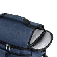 Nevera de RPET Gunnur 600D 8 l con bolsillos y bandolera de poliéster 600D RPET/ PEVA, detalle 3