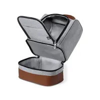 Nevera de RPET Kumak 600D 6 l con base de polipiel de poliéster 600D RPET/ PU/ PEVA, detalle 2
